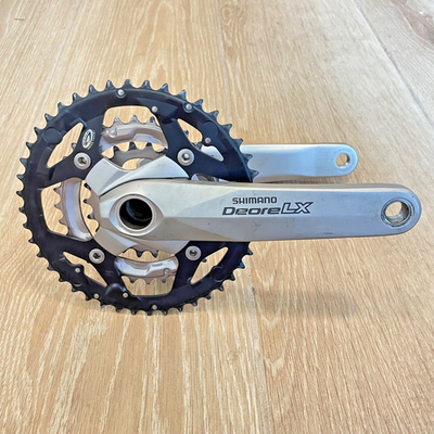 Shimano Deore LX Crankset 175 FC-M582 MTB 44/32/22 | eBay