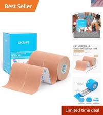 Kinesiology Tape 2 Pack Latex Free Cotton Uncut 2in x 16.4ft