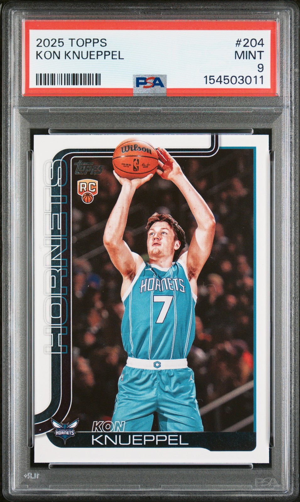 2025 TOPPS #204 KON KNUEPPEL PSA 9