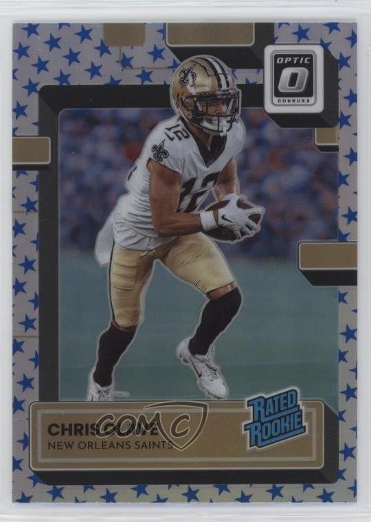 2022 Panini Donruss Optic Rated Stars Prizm Chris Olave #209 Rookie RC 1e9i