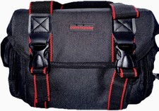 Commander Camera Lens Bag Black Padded Case Shoulder Strap Adjustable Dividers