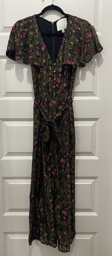 Anthropologie Brenda Jumpsuit by ett:twa $200 Sz US 2 UK 6