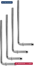 90 Bend Universal Exhaust Hanger Rods Fit for Wide Range of Exhaust Pipes 8 Inc