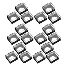 20 Pcs Safety Plastic Push Button Covers Protective Switch Button Covers