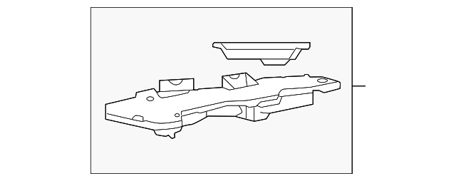 Genuine Nissan Mount Bracket 87431-9NS0A