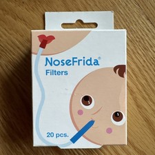 Fridababy NoseFrida Nasal Aspirator Replacement Filters 20 Count NEW 