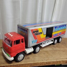 Nomura Toy Isuzu Japan Trucking V12 Turbo Express Tin Plate Truck Vintage Rare