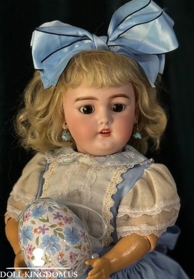 Antique German Simon Halbig Mold Dep 1079 Bisque Head 20  Doll