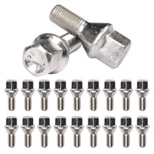 20 Bulloni Fissaggio Ruota Per Fiat Panda Fiorino Qubo Ruote Cerchi Lega ferro