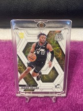 2024-25 PANINI MOSAIC ISAIAH COLLIER #222 RC WHITE INTERNATIONAL PRIZM SP#/25
