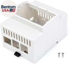 DIN Rail ABS Case for Raspberry Pi 5, Large Inner Space, Injection Moduling