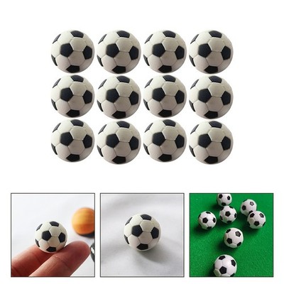 12 Pcs Mini Fußbälle Winzige Kugeln Fußballspielzeug -Sportbälle