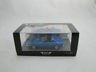 NEO Scale Models 43080 Opel GT Aero blau - 1:43