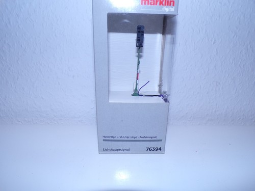Märklin H0 76394 Lichthauptsignal siehe Foto in OVP PK6720 | Condition: Gebraucht