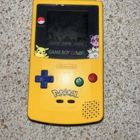 Pokemon Yellow Pikachu Version Nintendo Gameboy Color!