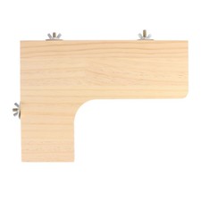 إضاءة أصفر Wooden صغير Pet Platform لـ Cage مع متينة Springboard