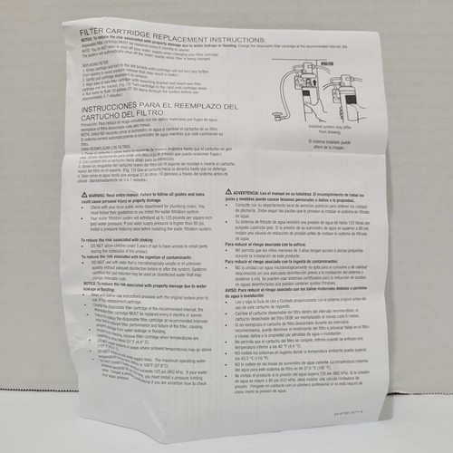 3M Filtrete Advanced Under Sink Quick Change Replacement Water Filter 3US-PF01 - Picture 11 of 12