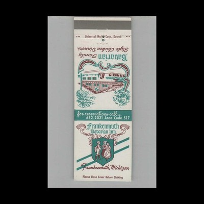 Matchbook Cover Frankenmuth Bavarian Inn Frankenmuth MI #3