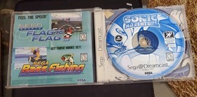 Sega Dreamcast Sonic Adventure autographed by Ryan Drummond,CIB