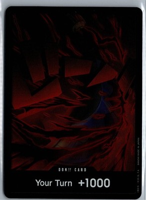 DON!! Card (Tin Pack Set Vol. 1 -Gol.D.Roger-) DON!! One Piece Promo NM FOIL