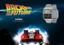 CASIO CLASSIC Back To The Future Collaboration limited edition model Watch PSL