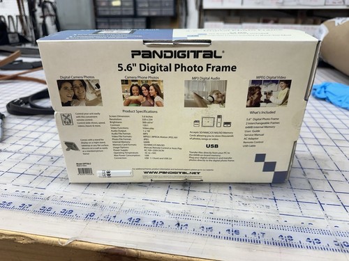 Pandigital Digital Picture Frame 5.6” Auto Play Pic/Vid 64 MB 2 Frames-No Remote - Picture 6 of 7