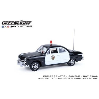 Greenlight 1:43 1949 Ford Custom LAPD Collectible Car