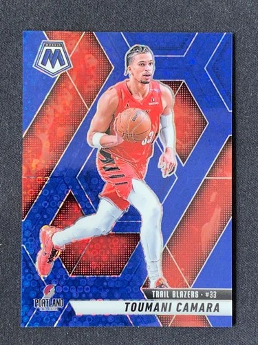 Toumani Camara 2024-25 Panini Mosaic Fast Break Blue /85 #157