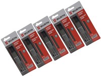50 StüCk WÜRth 18Mm Abbrechklingen Extrem Scharf Teppichmesser Cuttermesser