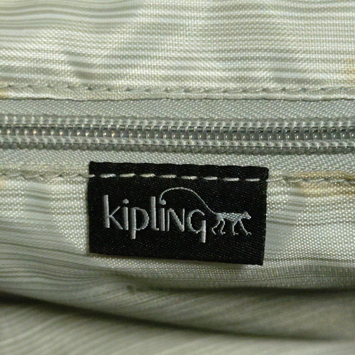 Kipling - Black Nylon Leather Backpack - image 8