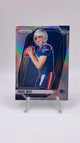 2024 Panini Prizm Drake Maye Rookie Silver Variation #12 (RC) Patriots