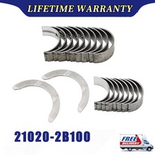 Crankshaft Main Connecting Rod Bearing Kit For 12-19 1.6l Accent Rio Veloster Crankshaft Main Connecting Rod Bearing Kit For 12-19 1.6l Accent Rio Veloster
