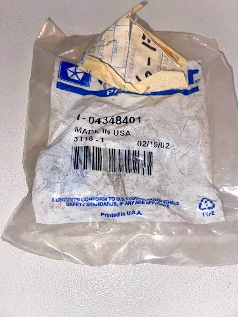 RÓTULA MOPAR 1985-1990 NUEVA GENUINA, NÚMERO DE PIEZA 4348401 Foto 4 de 4