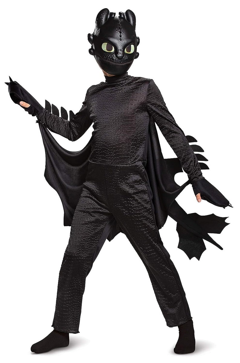 Toothless Deluxe How to Train Your Dragon Fancy Dress Up Halloween