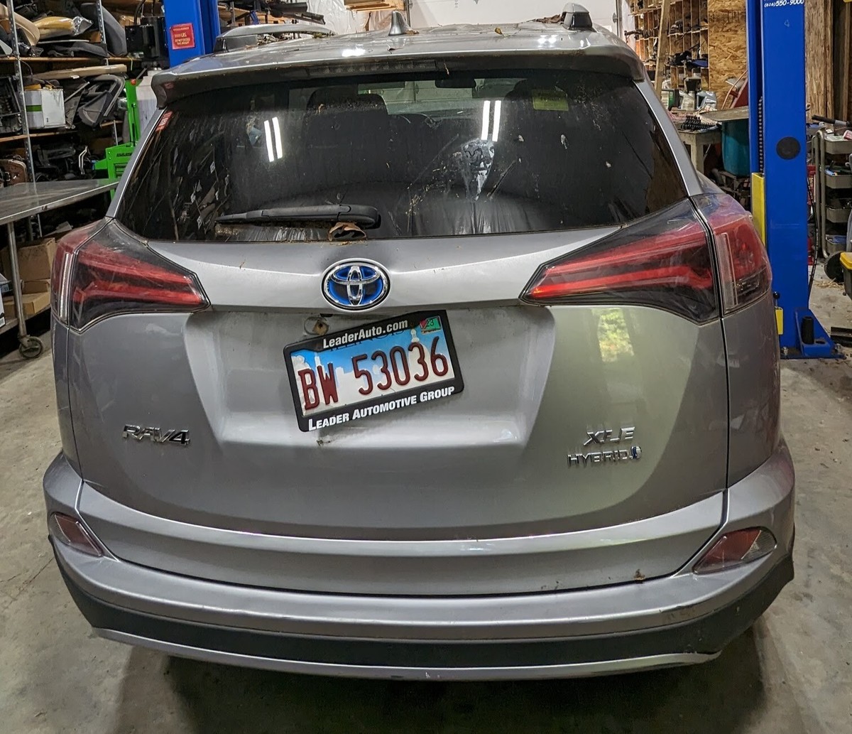 TOYOTA RAV4 HYBRID 2017 CENTER UPPER DASH VENT REGISTER