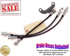 Sonderangebot - Edelstahl Bremsschlauch Set Ford Ltd,Eigener 1973 1974 1975 1976