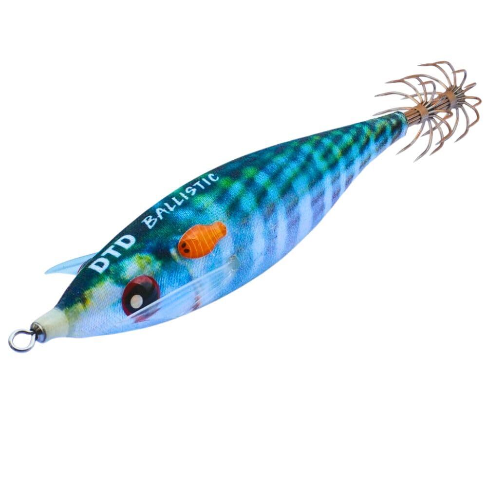 Artificiali squid eging dtd ballistic real fish
