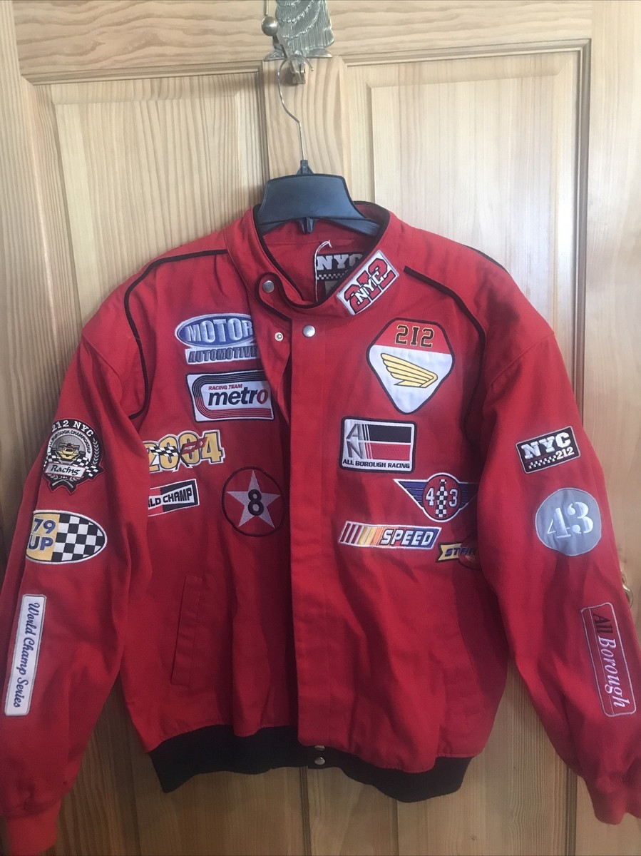 NASCAR Racing NYC 212 World Racing series X Large Red Jacket NASCAR Racing NYC 212 World Racing series X Large Red Jacket