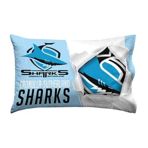 Cronulla Sharks 2022 Quilt Cover Doona Single Double Queen King Pillowcase - Picture 7 of 12
