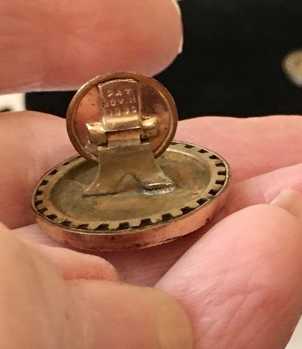Antique Egyptian Revival 1880’s Gold Filled Cufflinks - Picture 7 of 14