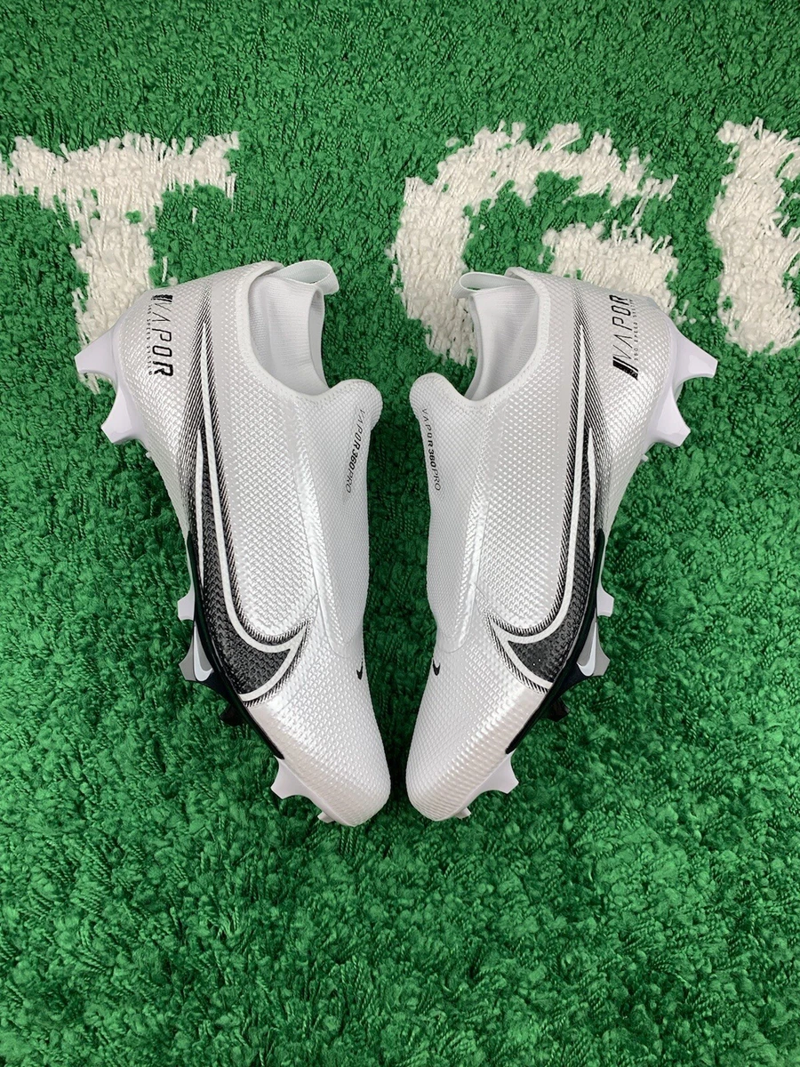 Nike Vapor Edge Pro 360 Wide White Black Football Cleats Size 12.5W  CV6348-100 | eBay