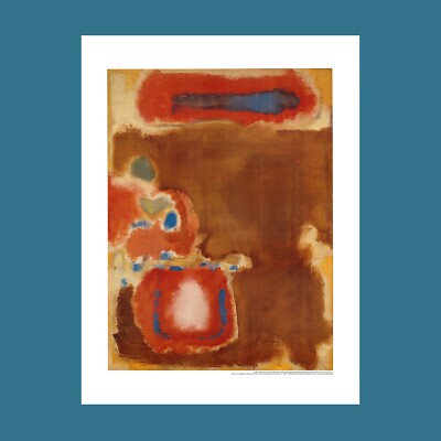 1947 Mark Rothko Untitled vintage fine art print offset