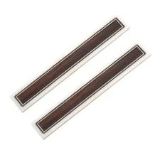 2x Bone Classical Guitar Tie Block Frame Rosewood Inlay Bridge Luthier A21