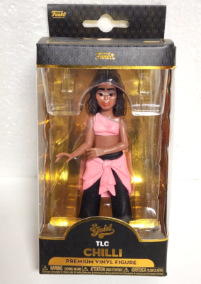 Funko Pop! Gold: TLC - Chilli 5" Vinyl Figure - Music Collectible With Pink Outfit