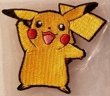 PIKACHU 2" EMBROIDERD PATCH