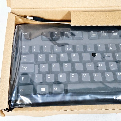 HP USB Wired Keyboard QWERTY KU-1156 Black BNIB For Computer Laptop Brand New - Picture 15 of 24