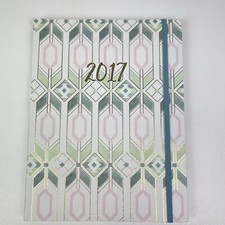 2017 Planner Weekly Monthly To Do Notebook Journal Geometric Pastel Colored