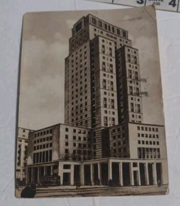 1948 Torrione Postcart Genova II Primo Grattacielo First Europe  Skyscraper 