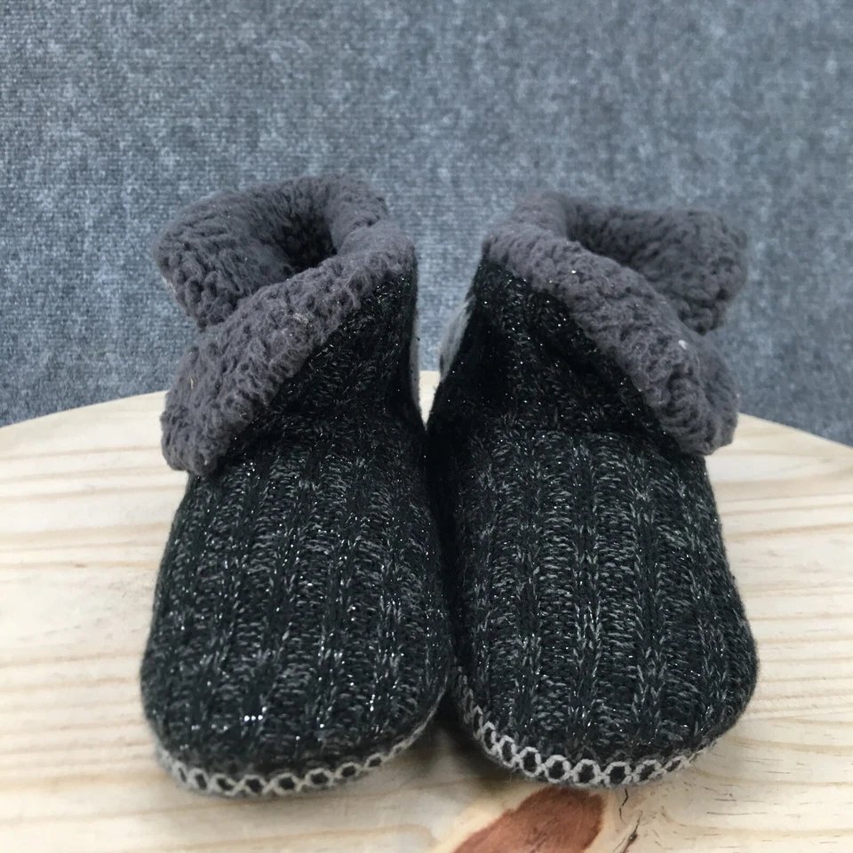 Botas MukLuks para mujer 5-6 A La Mode botín al tobillo negras cómodas informales Foto 4 de 4