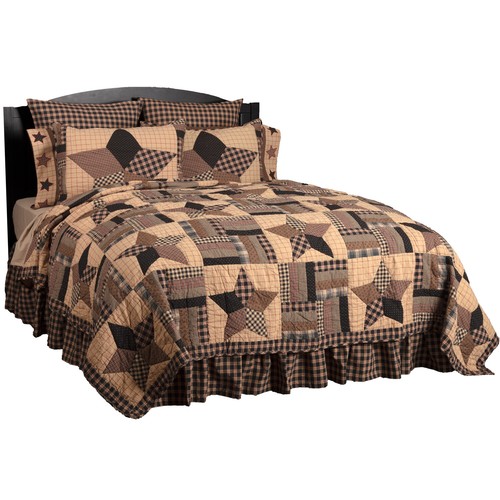 Bingham Star Quilt Country Farmhouse Patchwork VHC Brands - Picture 20 of 20